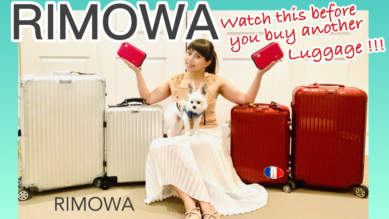 rimowa luxury luggage