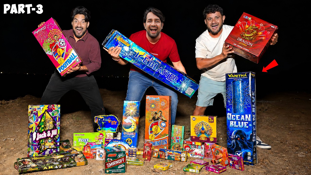 Biggest Diwali Stash 2026 - Different & Unique Firecrackers Testing 😍 | Part 3
