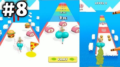 Fart Runner All levels Gameplay Walkthrough (Android-iOS)#shorts #fartrunner