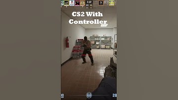 Playing CS2 With A Controller #shorts #short #shortvideo #cs2 #cs2shorts