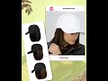 Synthetic Baseball Cap Wig