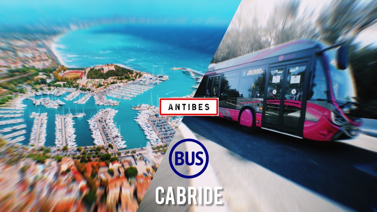 Cabride • Envibus • [Ligne A] • Sophia Antipolis - Antibes-les-Pins