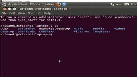 Perintah Dasar Linux Part 1