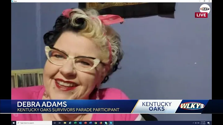 Debra Adams, Kentucky Oaks Survivor Parade Partici...