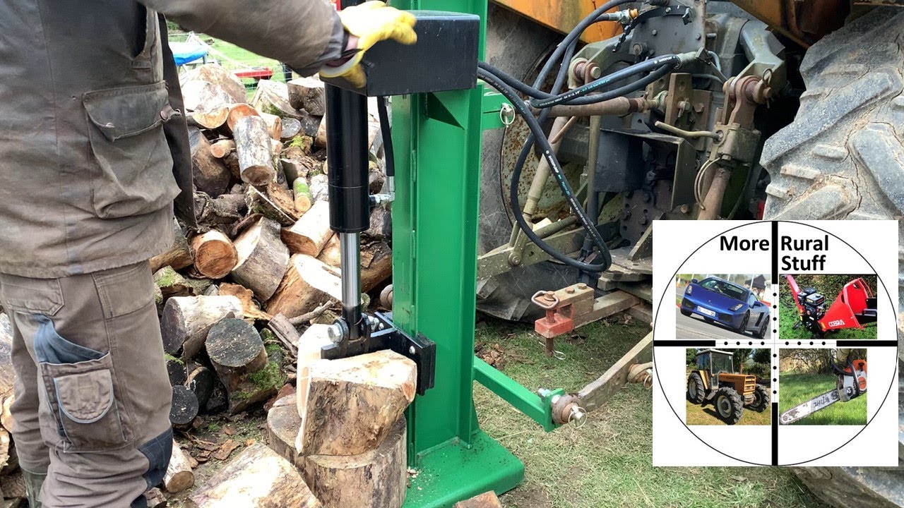 Price Fallows 10 Ton Tractor Hydraulic Log Splitter YouTube