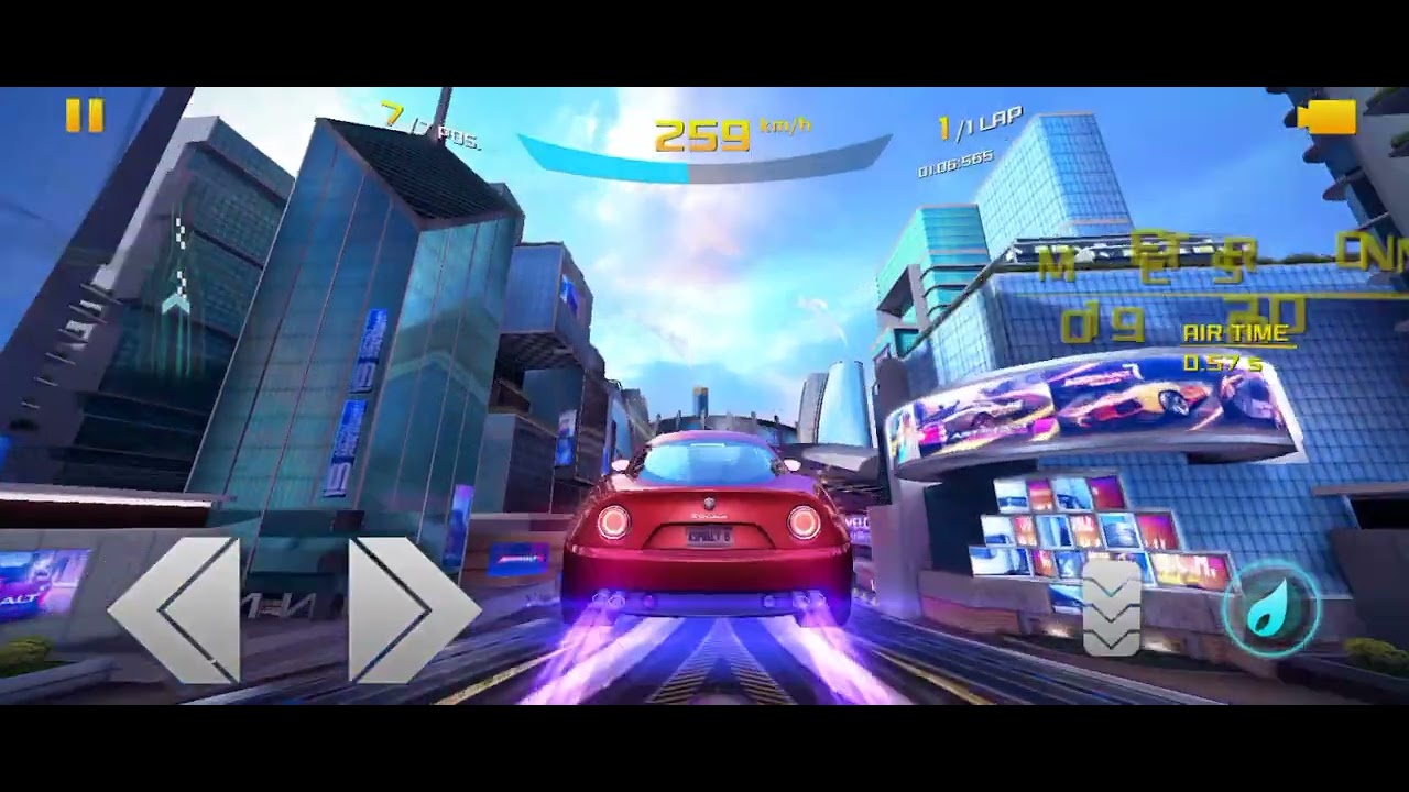 I am playing asphalt 8 || - YouTube