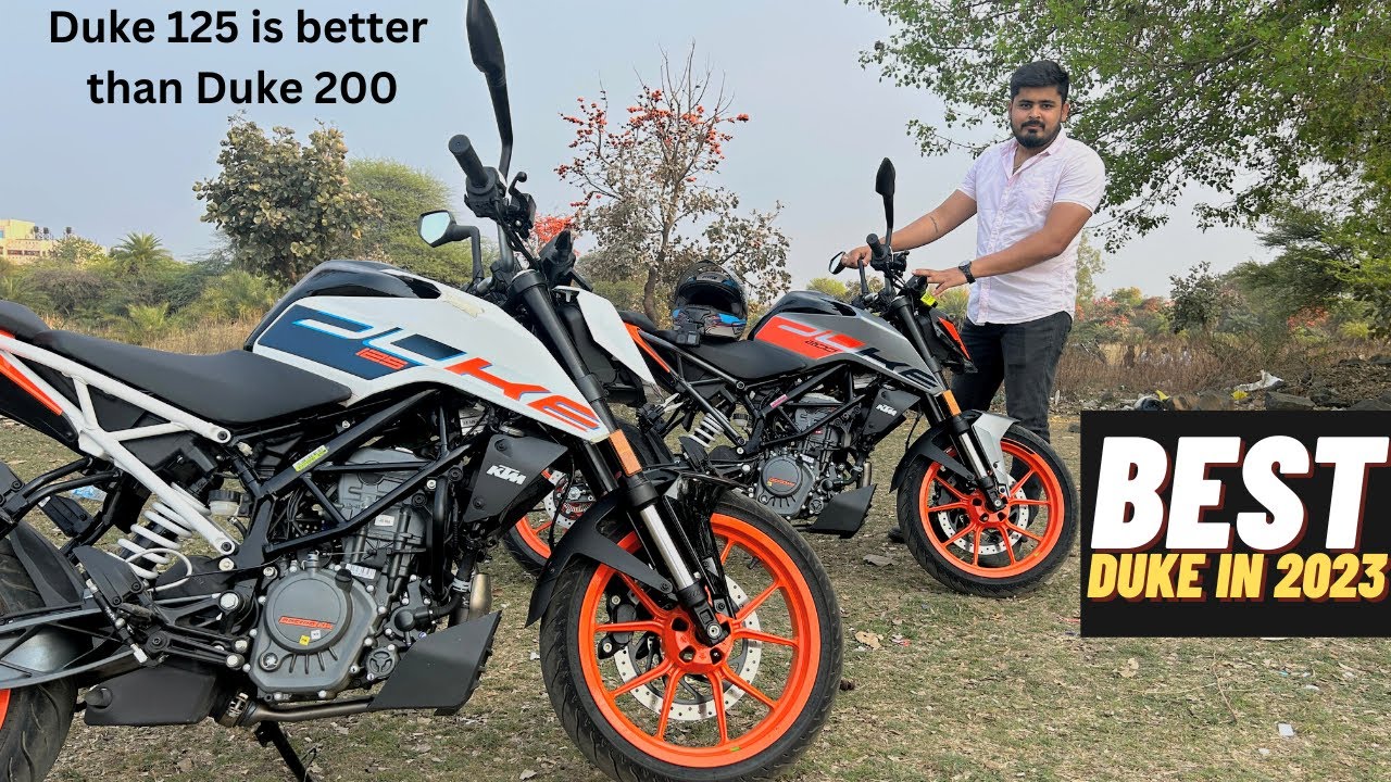Duke 125 vs Duke 200 2023. Best Duke YouTube