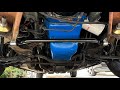 66 mustang 1 front sway bar install