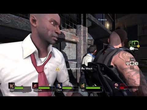Left 4 Dead 2 Custom Campaign HL2 White Forest With All 8 Survivors Gameplay As Coach Read Below