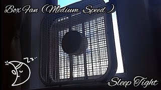 Box Fan Sound For Sleep ( Medium Speed ) | Sleep Tight