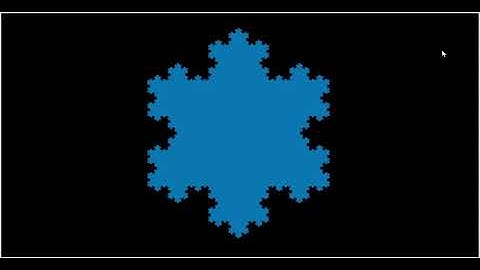 Python Von Koch Fractal