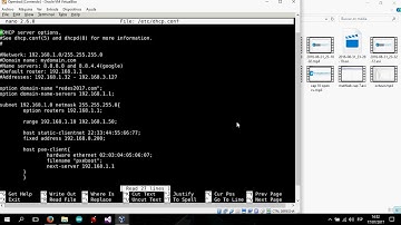 Servidor DHCP openBSD