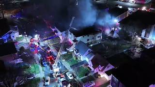 Resident hurt after fire rips through NJ home