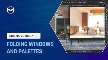 #C4DQuickTip 211: Folding Windows and Palettes in Cinema 4D