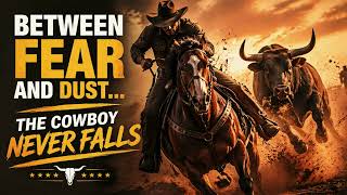 Between Fear and Dust… The Cowboy Never Falls #CowboyLife #CountryMusic #WesternVibes