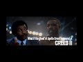 What if the ghost of Apollo Creed appeared in CREED II