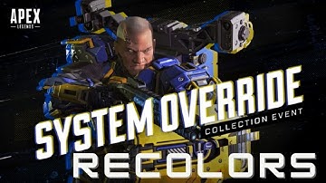 System Override Recolors + War Games Bundle Info