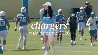 CHARGERS TRAINING CAMP ⚡️ PRACTICE AT THE BOLT, NEW MERCH, HOW TO GET TICKETS & TIPS