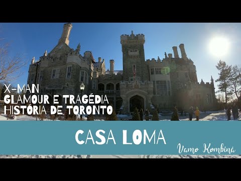 Vídeo: Casa Loma: um castelo histórico no centro de Toronto