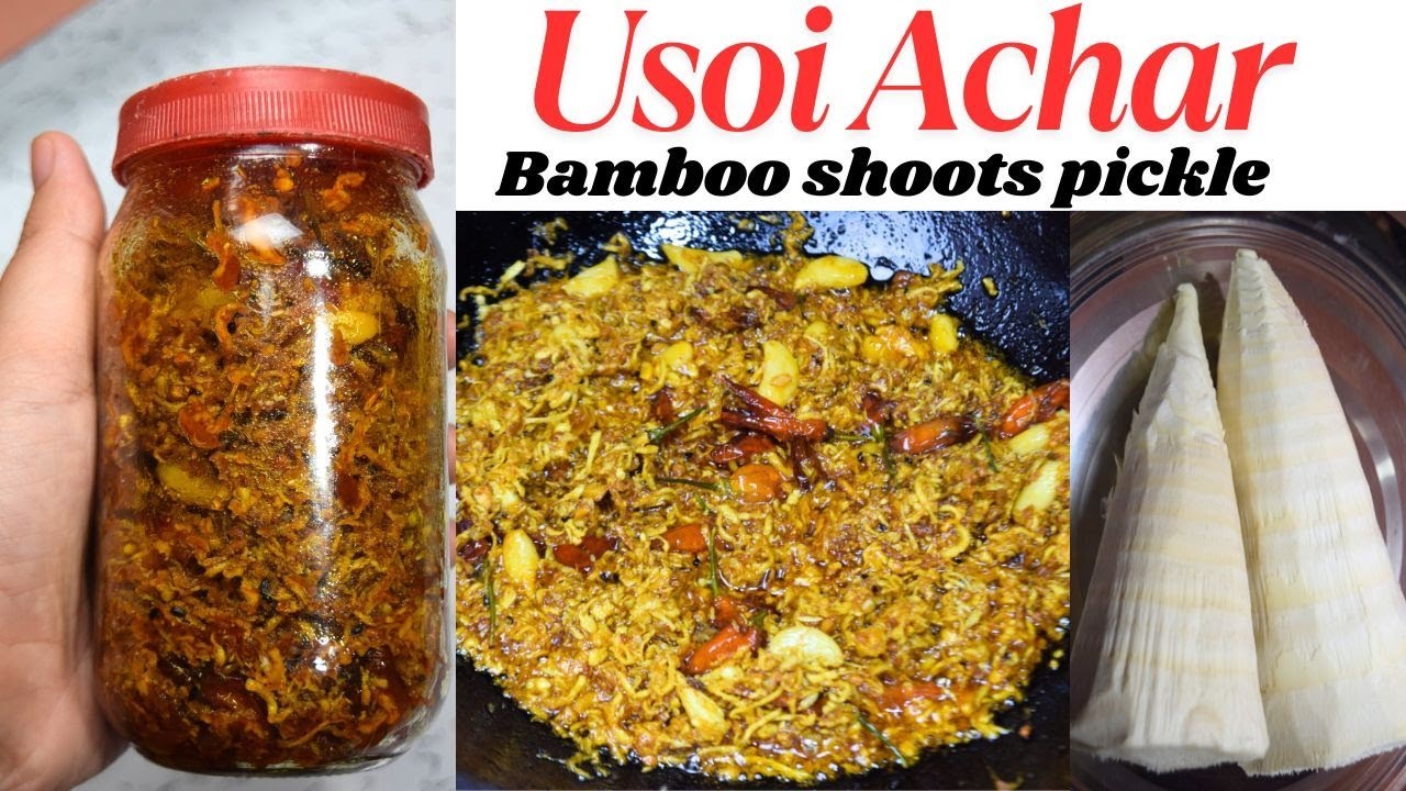 Usoi Achar Yaam laina mahao leina semjare | Manipuri style Bamboo shoots #pickle #manipuri #india