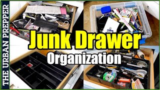 Junk Drawer Organization & Essential Items