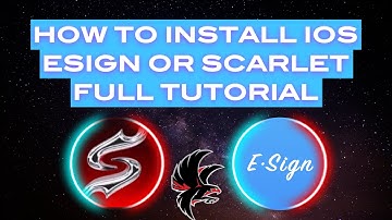 HOW TO INSTALL ESIGN OR SCARLET IOS - FULL TUTORIAL