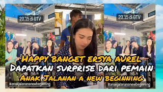 HAPPY BANGET ERSYA AUREL DAPATKAN SURPRISE DARI PEMAIN ANAK JALANAN A NEW BEGINNING