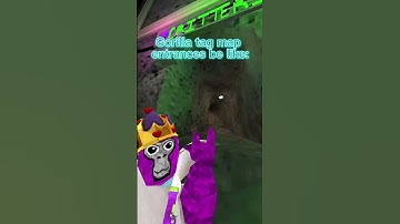 Gorilla tag map entrances: #gorillatag #gtag #vr #gaming #fyp #shorts