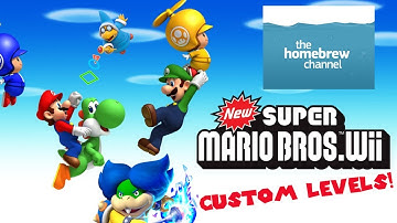 New Super Mario Bros Wii Custom Level Showcase!!