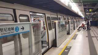 港鐵港島線列車A121/A116關門(B447)