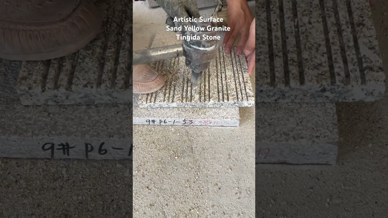 Sand Yellow Granite Artistic Surface