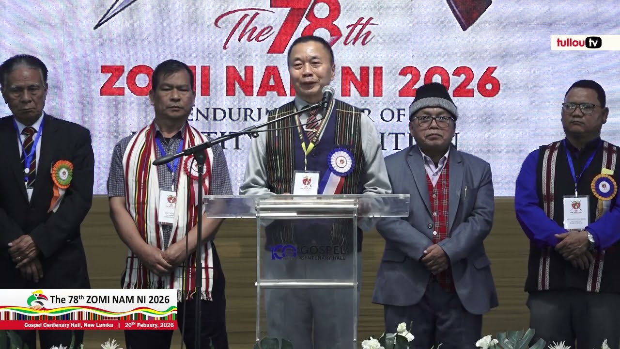 Zomi Nam Ni Message: Vumsuan Naulak, Chairman, Zomi Council