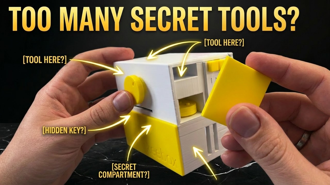 This Puzzle Box Hides Tools All Over It – And That's Just the