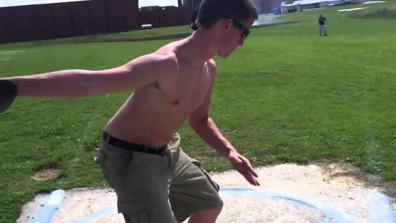 High School Athlete Throws Discus 150 Feet YouTube