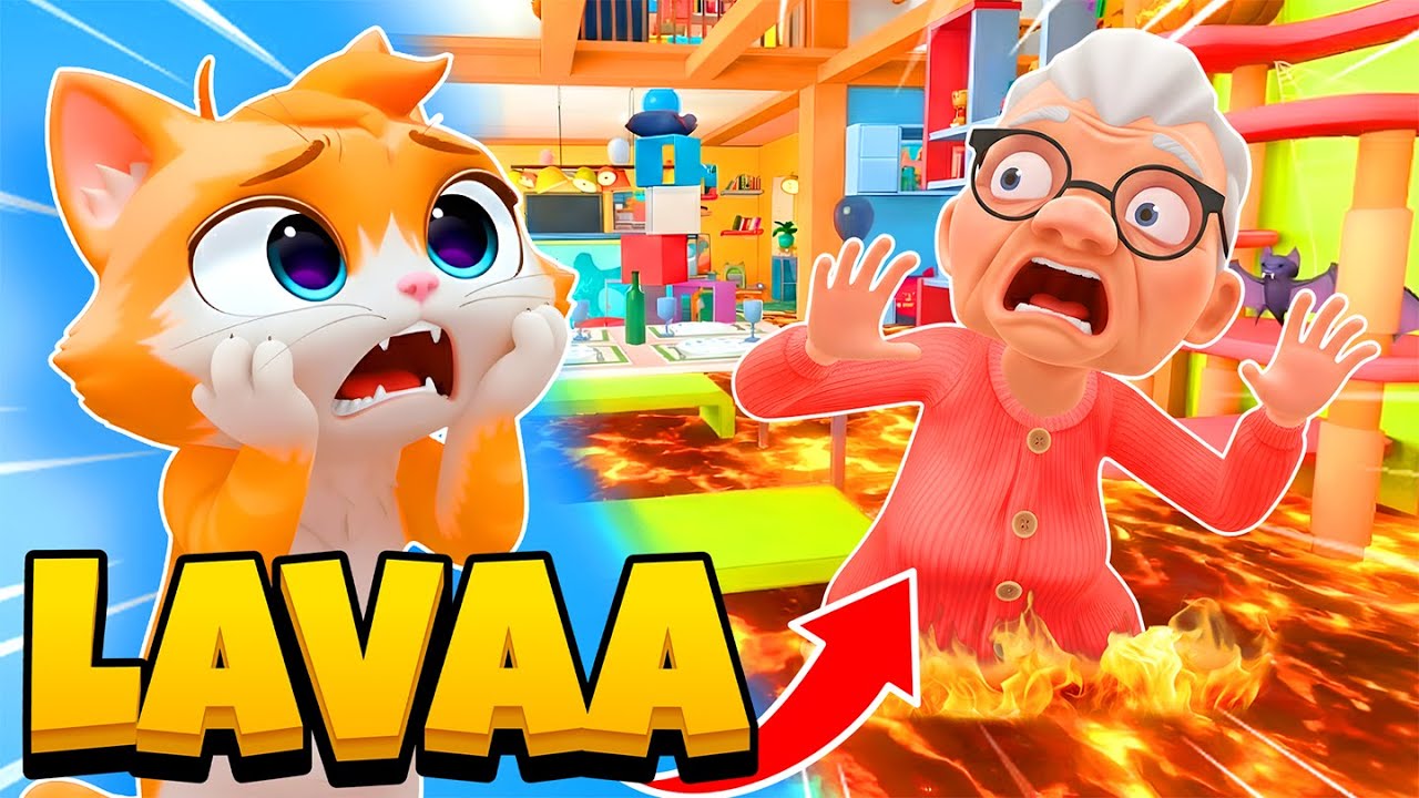 I Played the FLOOR IS LAVA!