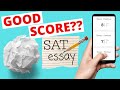 What is a Good SAT Essay Score + How is the SAT Essay Scored?
