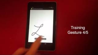Free-form Gesture Authentication System - Rutgers Senior Design