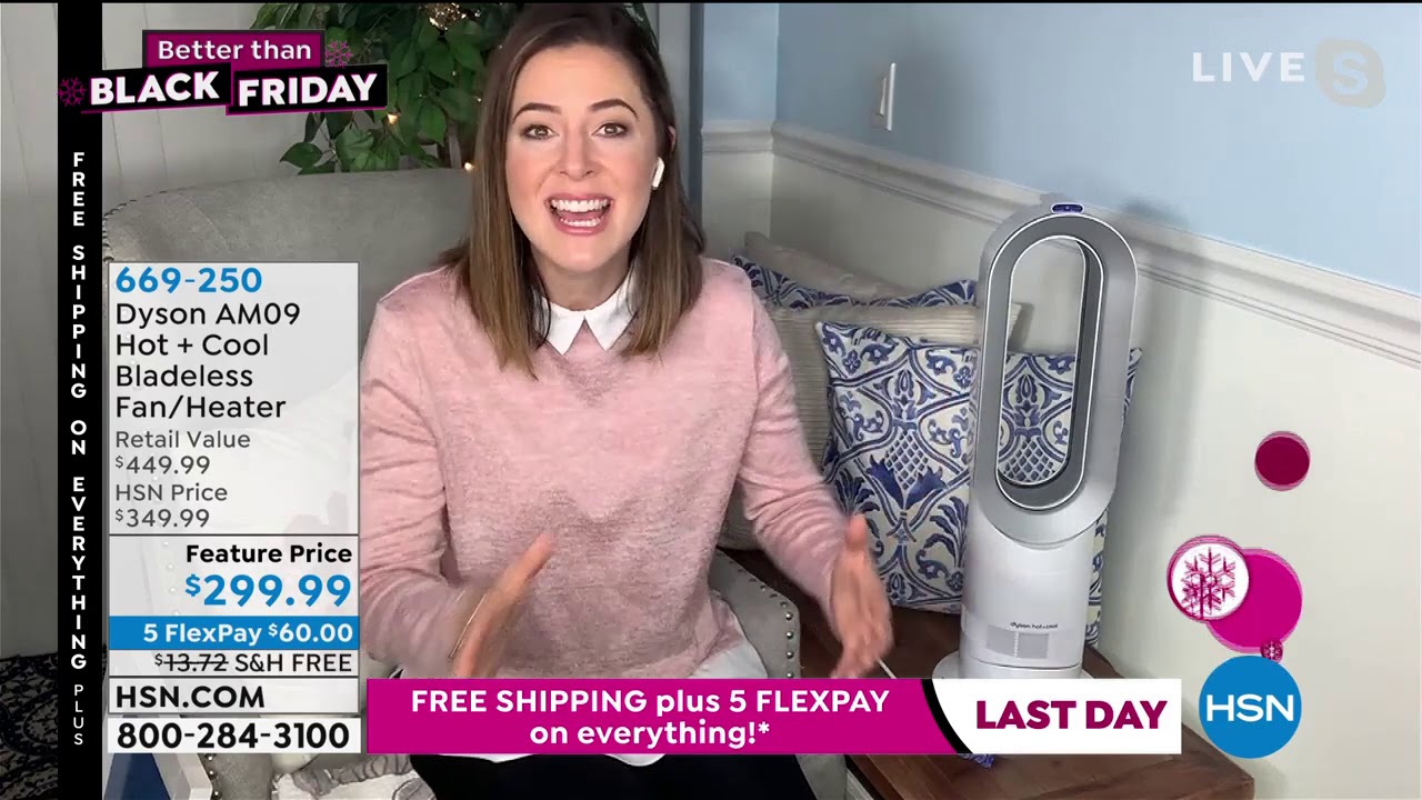 Dyson AM09 Hot + Cool Bladeless Fan/Heater with Jet Focus