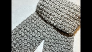 The FASTEST Crochet Scarf EVER! ONE ROW REPEAT!