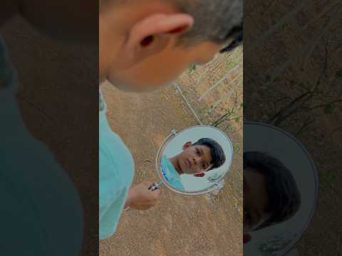 Creative mirror 🪞 photography idea 💡 🤩#shorts #photography #reels#trending #crazysmartmaker