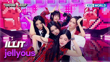 [1HR LOOP🔥] ILLIT - jellyous [Music Bank] | KBS WORLD TV 250725