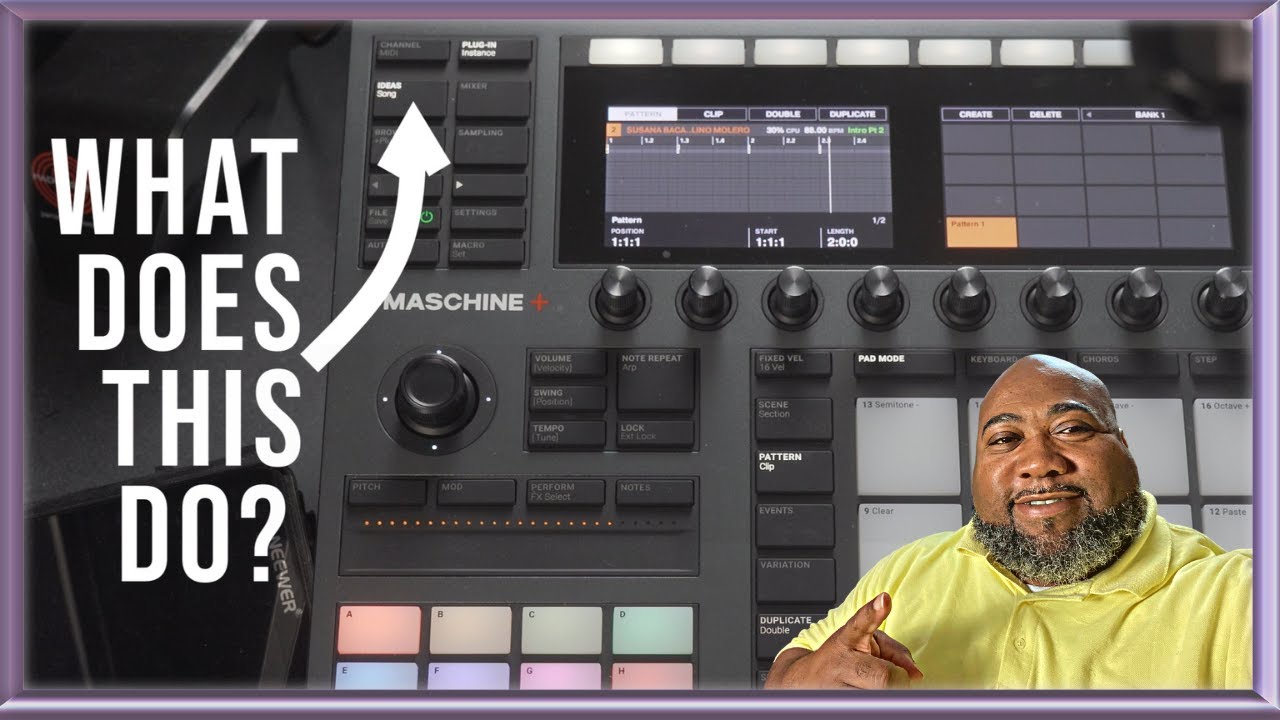 How to Arrange Songs in the Maschine Plus 