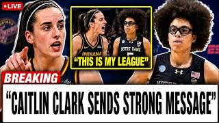 Caitlin Clark Sends STRONG Message to Olivia Miles: “THIS IS MY LEAGUE!” Fever Ready for Lynx!