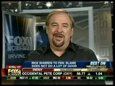 Rick Warren: History Shows When The American Econo...