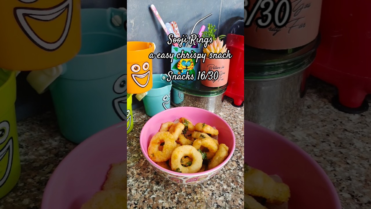 SOOJI RINGS ☕ Snacks series 16/30 