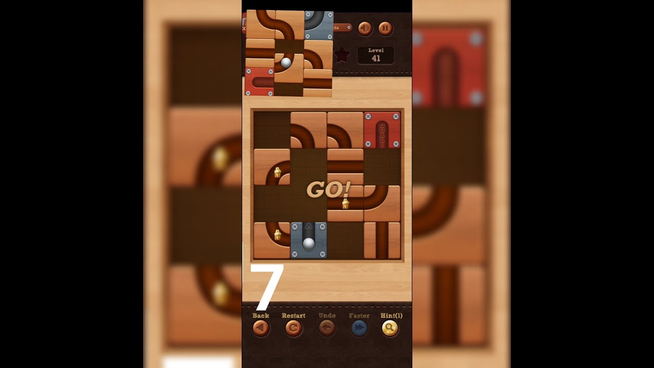 Roll the Ball® slide Puzzle Game Gameplay Walkthrough Part 7