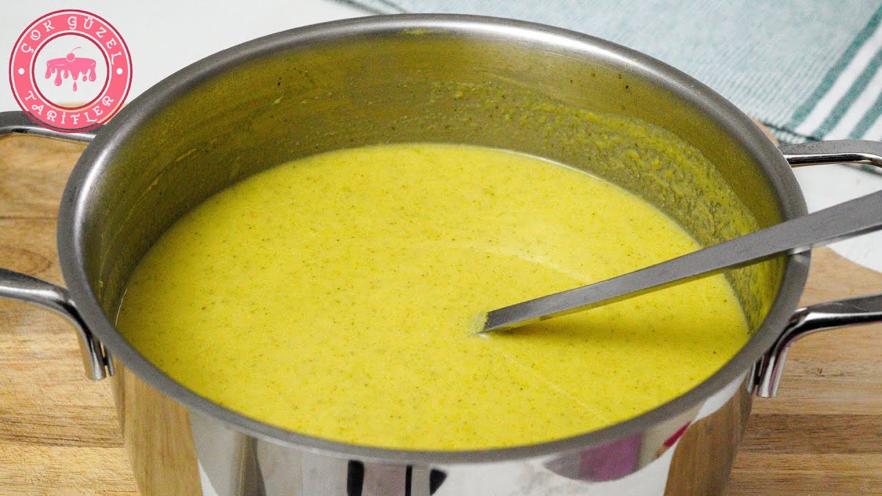Brokoli Çorbası Tarifi ???? Kremasız! Sütsüz! Yoğurtlu Yaptım Nefis Oldu – Sebzeli Brokoli Çorbası