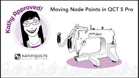 Adjusting Node Points - Inverted Triangles with QCT 5 PRO