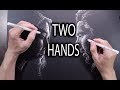 2 hands 2 drawings at the same time  dp truong