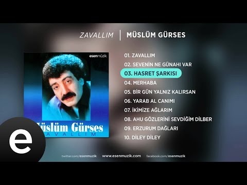 Hasret Şarkısı (Müslüm Gürses) Official Audio #hasretşarkısı #müslümgürses - Esen Müzik